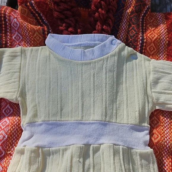 Vintage Handmade Baby Bunting with Set of Onises - Picture 7 of 15